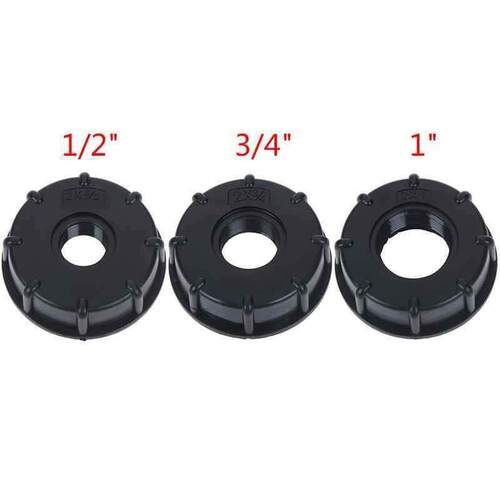 12 in 34 in 1 in thread ibc tank adapter tap connect