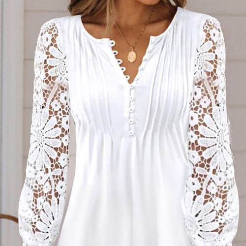 Fashion Solid Loose A-line Dress Women Elegant V-Neck