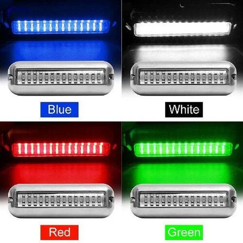 42LED Yacht Underwater Light Stainless Steel Sailing Signal