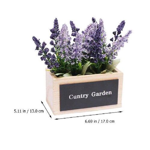 Delicate Desktop Potted Decoration Home Silk Flowers Plant