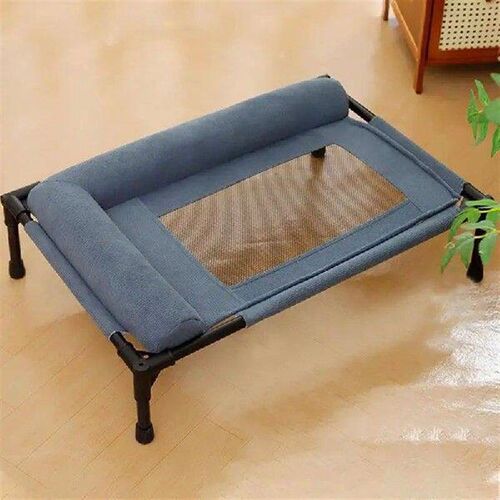 Dog Cot Dog Hammock Bed With Pillow And Breathable Mesh