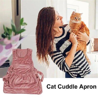 Cat Wrap Carrier Soft Cat Wrap Apron Pet Sleeping Bag With
