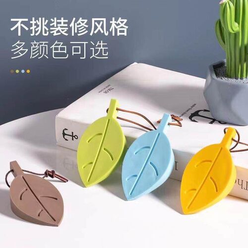 Silicone Door Stopper Wedge, Doorstop, Door Holder, Windproo