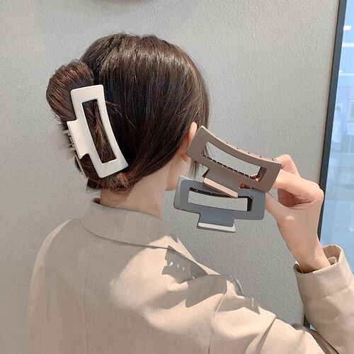 Women Barrettes Acrylic Hair Clip Claws Clamp Crab Clips Hai
