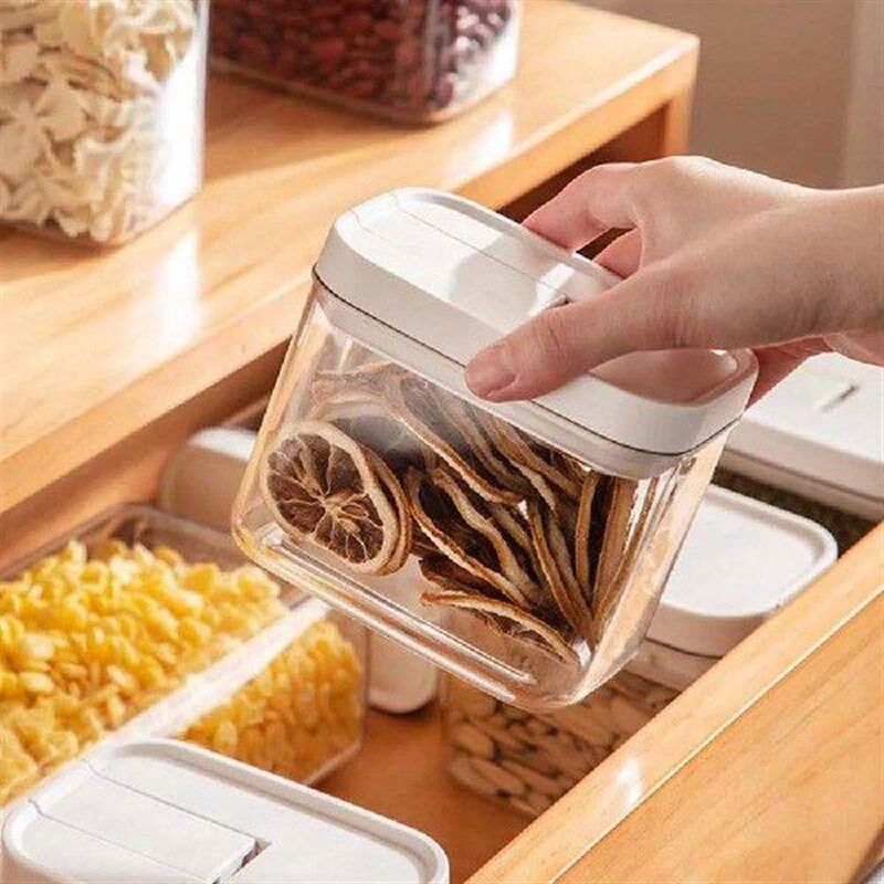 Plastic Grain Keep Fresh Transpa
