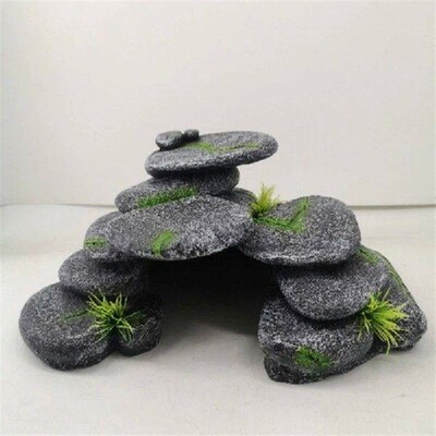 Fishtanks Resin Decoration Aquariums Rock Stone Cave