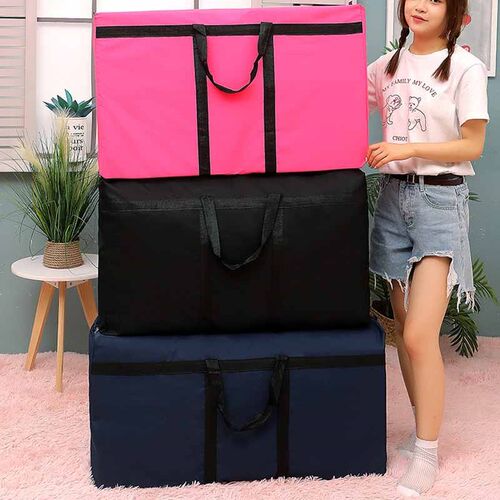 Large quilt storage bag waterproof oxford Moving Storage bag
