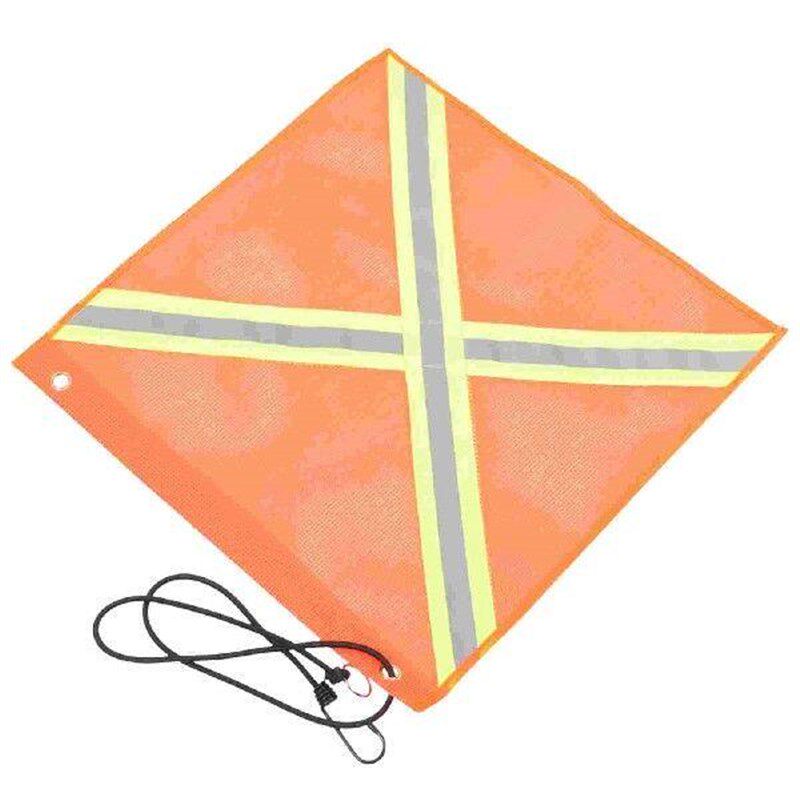 Safety Flag with Bungee Rope Hanging Flags for Trucks - 实物图