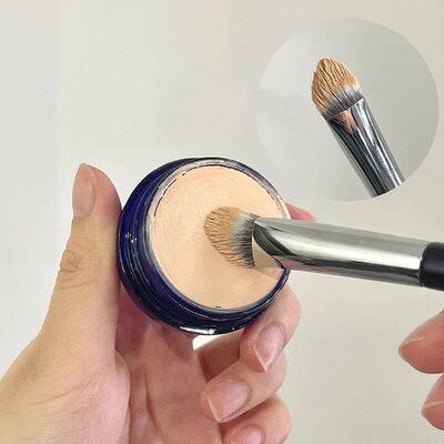 Professional Triangle Cone Makeup Brushes Cover Dark