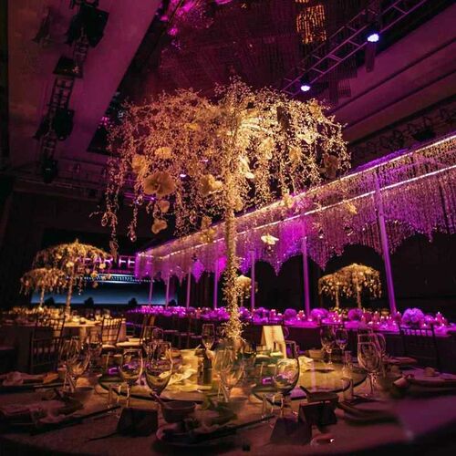 1.2m/2m Crystal Beads Wedding Hotel Decoration Diamond Pearl