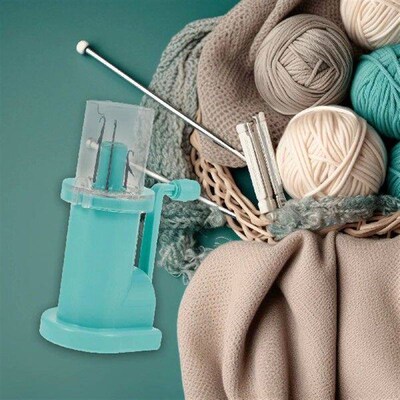 DIY Hand-operated Knitting Machine Spool Knitter Craft