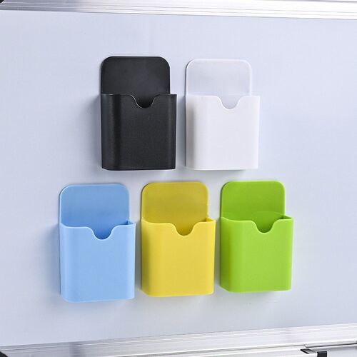 Stationery Organizer Desk Wall Mounted Storage Box with Stic
