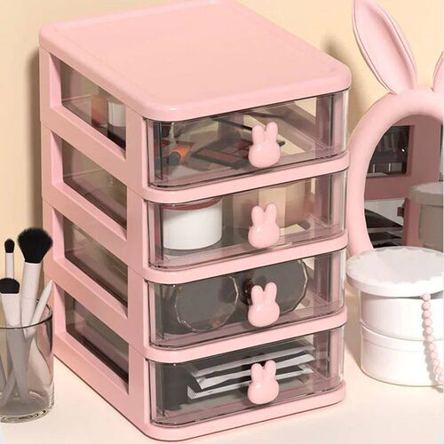 Multi-functional Desktop Organizer Drawer Box with Pen Holde