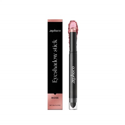 Zephoco Rose-Colored Eyeshadow Stick - Natural Pigmentation