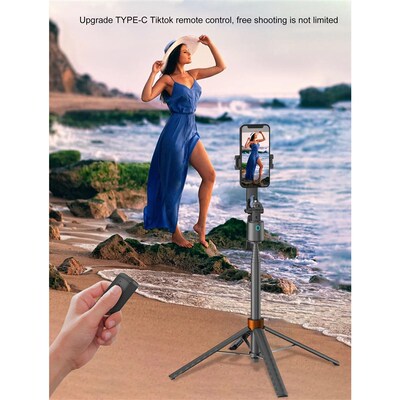 180cm70.9in Facial Tracking 360Rotation Gimbals Stabilizer