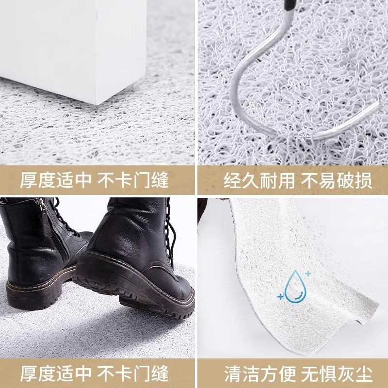 线条小狗入户门地垫丝圈进门口外家用客厅高级感可裁剪脚202新款,居家布艺,入户地垫,淘宝优惠券,粉丝福利购,淘宝优惠卷