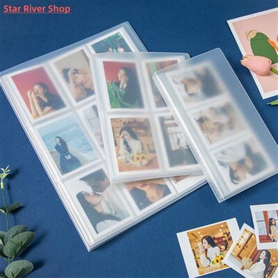 Mini Photo Album 3inch Photos Capacity Picture Case Containe