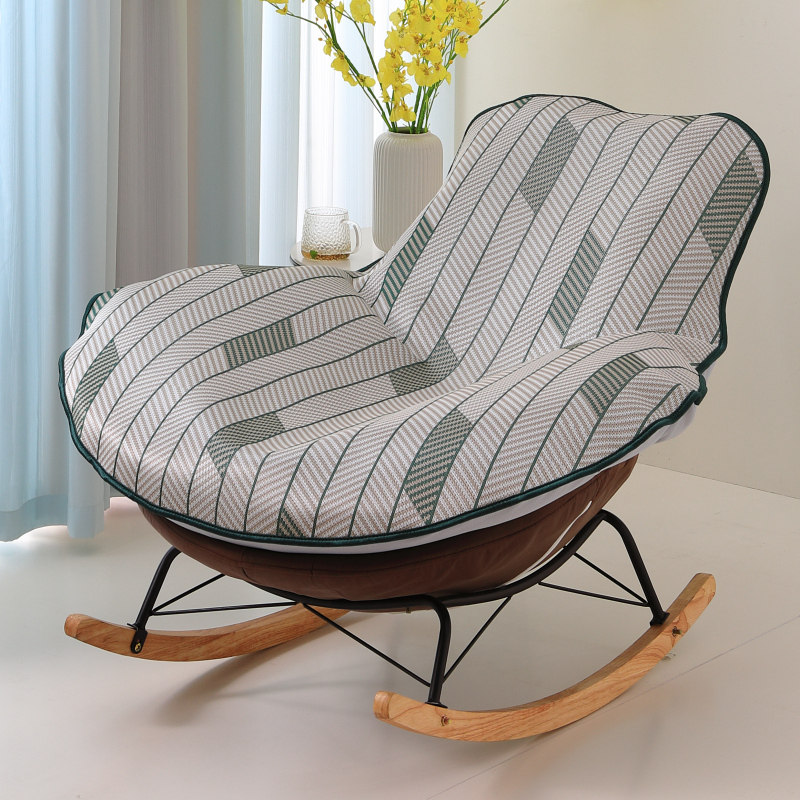 夏季冰丝摇椅替换罩盖布懒人躺椅垫坐垫龙虾椅防滑摇椅垫椅,居家布艺,椅垫,淘宝优惠券,粉丝福利购,淘宝优惠卷