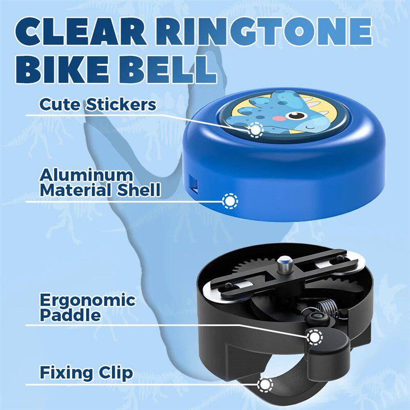 Kids Bicycle Bell Children  Cute Cycling Ring Alarm Warning图片