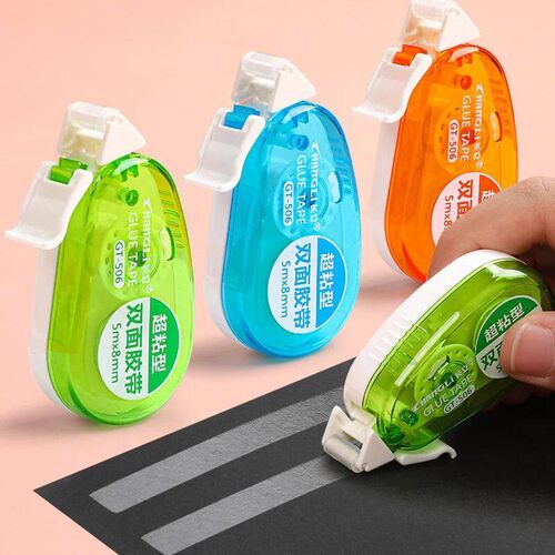 Double-sided Adhesive Tape and Tape Refill for Scrapbooking