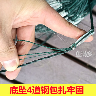 加重急流水粘网三层沉网1指白条专用急水小鱼网3指丝网鲫鱼网