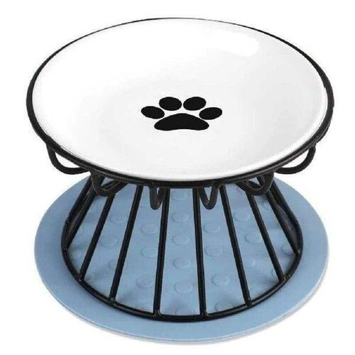 Cat Bowl-Raised Food Bowl Elevated Cat Feeder Bowl Stand