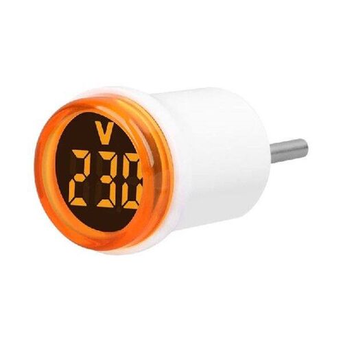 LED Digital Voltmeter Round voltages Tester Meter for Easy