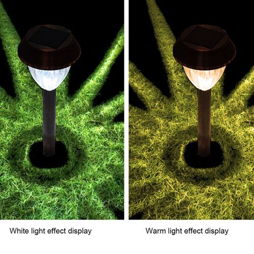4pcs Solar Garden Lights Decoration Garden LED Hollow Rainpr