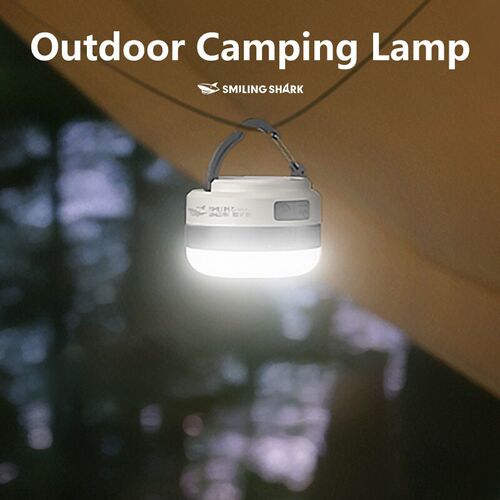 Outdoor camping tent light rechargeable emergency lighting
