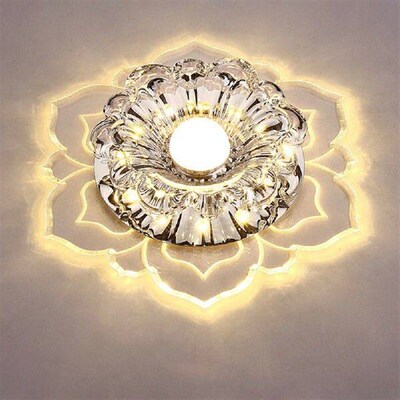 Modern LED Ceiling Light 3W Surface Mounted Crystal