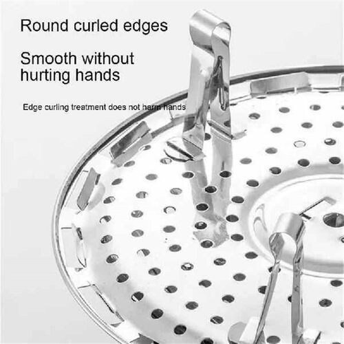 Multi Size Stainless Steel Food Steamer Steaming Rack