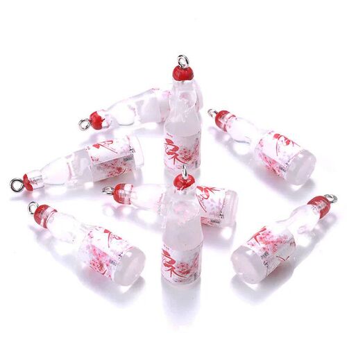 10Pcs Plastic Pop Cola Soda Drinks Beverages Charms Juice Al