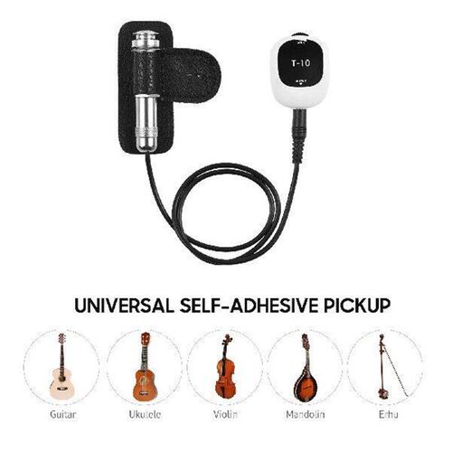 Piezo Pickup Universal No Drilling Self-adhesive Pick-up
