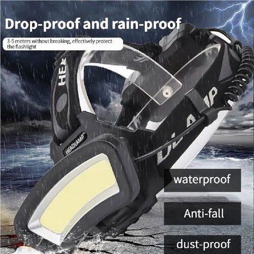 Head Lamp ABS COB 4 Models Floodlight Light-weight