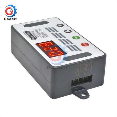 DC 6 30V Automation Cycle Delay Timer Micro USB LED Display