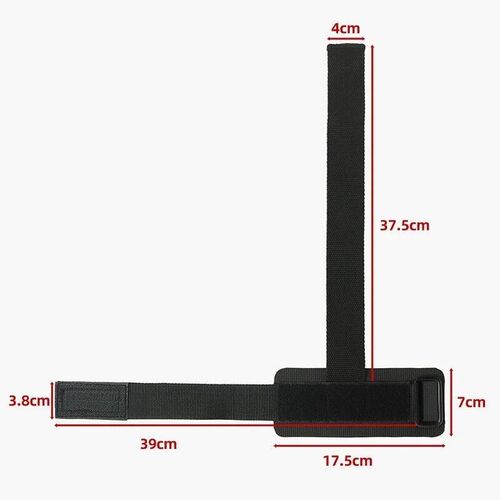 Weightlifting Strap with Wrist Band Gym Grip Bands Fitness P