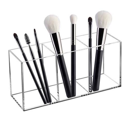 Acrylic Organizer for Cosmetics Transparent Eyebrow Pencil B