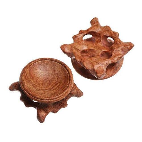1pc Acid Branch Wood Natural Crystal Ball Holder Retro