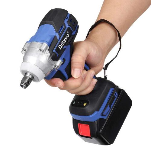 Brushless Cordless Electric Impact Wrench 1/2inch Power Tool