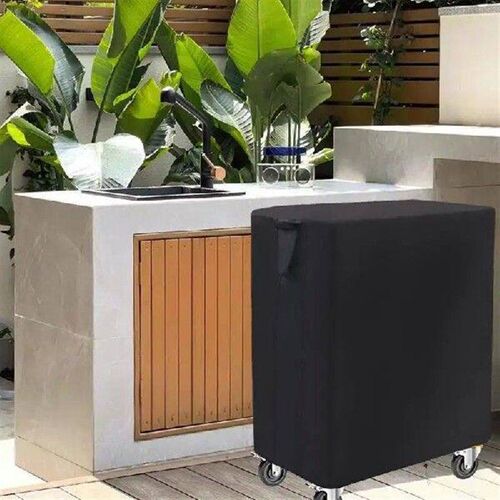 Outdoor Dining Cart Cover Waterproof Grill Cart Cover Table