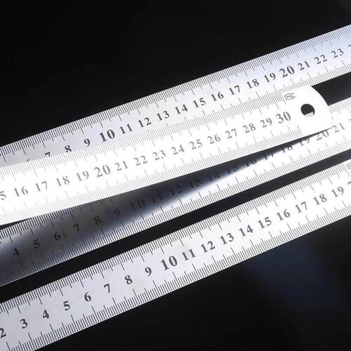 Thickened Stainless Steel Ruler, High Precision Measuring Ru