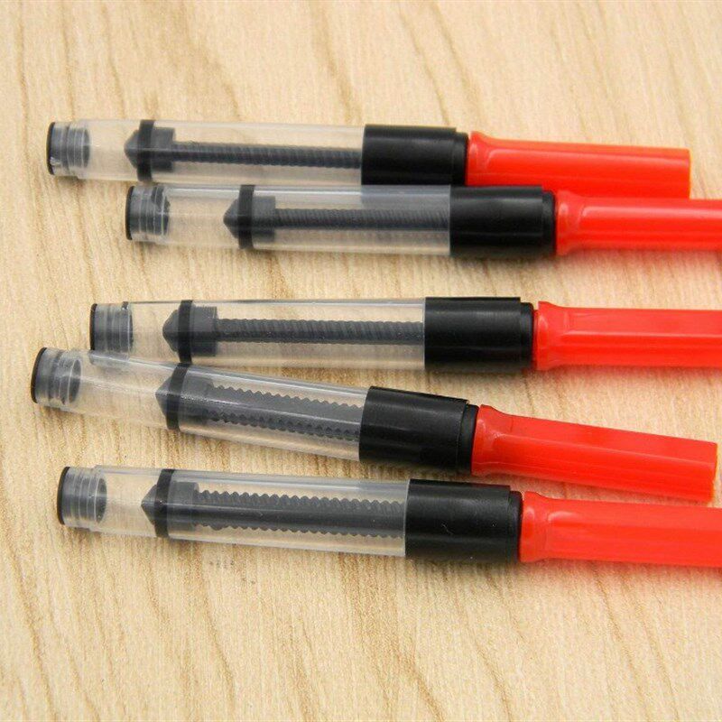 5pcs RED 3.4mm Copper Pen INK CONVERTER Water pen Refill - 实物图