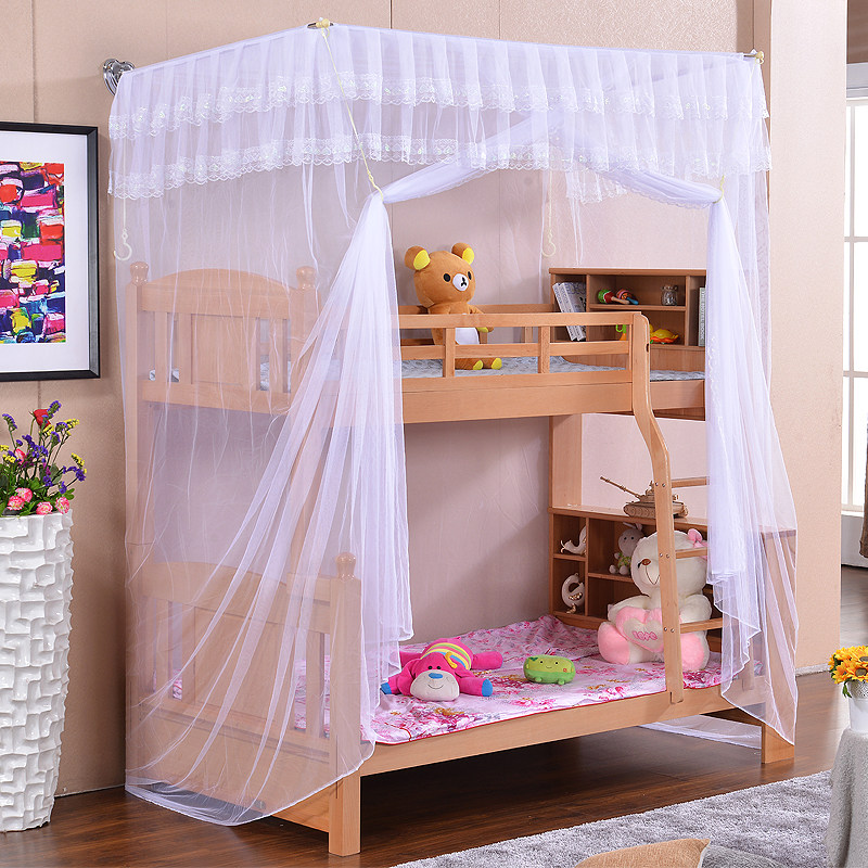 上下铺蚊帐子母床儿童高低床层床学生一体伸缩蚊帐定制蚊帐,床上用品,蚊帐,淘宝优惠券,粉丝福利购,淘宝优惠卷