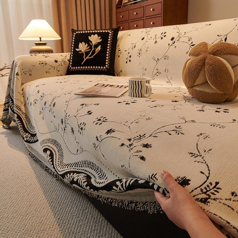 20新款皮沙发全盖沙发巾田园风雪尼尔防滑防猫抓盖布坐垫子罩,居家布艺,沙发垫,淘宝优惠券,粉丝福利购,淘宝优惠卷