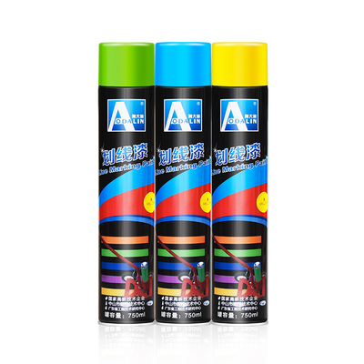 马路划线漆喷漆快干型油漆广告标记自喷漆地面球场停车场车位标线