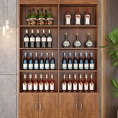 便利店烟酒展示柜烟酒店背柜酒柜产品展示架样品陈列柜台茶叶柜子