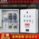 二路电机风机控制箱启停三组水泵配电柜一控二缺相保护箱11 22KW