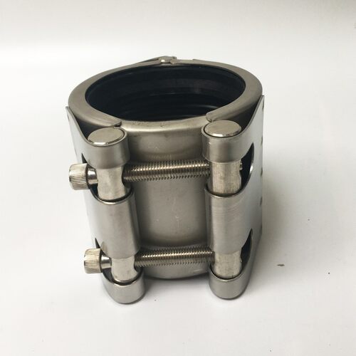 齿环型管道连接器IMPA614131不锈钢联管夹修补70带压堵漏哈夫节