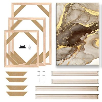 30x40 40x60 50x70cm Canvas Frame Wooden Frames Wooden Photo