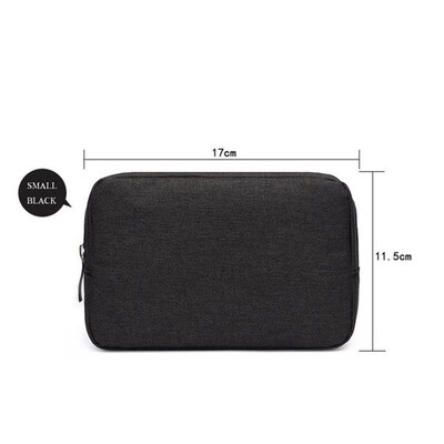 Cable Organizer Toiletry Pouch Storage Cosmetic Case Bag 包
